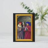 聖コスマスとダミアヌス　医療の守護聖人 ポストカード (スタンド正面)