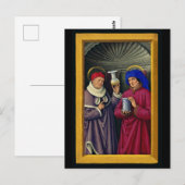 聖コスマスとダミアヌス　医療の守護聖人 ポストカード (正面/裏面)