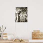 聖コロンバは苦い果実を甘いものに変える ポスター (キッチン)