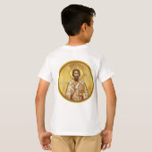 聖サヴァ正教会イコン Tシャツ (裏面フル)