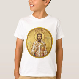 聖サヴァ正教会イコン Tシャツ