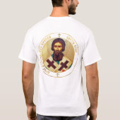 聖サヴァ セルビア セルビア正教会 srb tシャツ (裏面)