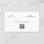 聖シャーマンシャマンドリームキャッチャー 名刺 (裏面)