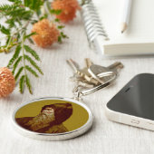 聖シリル・ザ・モンク(M 002) キーホルダー (側面)