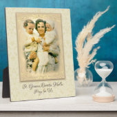 聖ジアンナベレッタモラカトリック母 フォトプラーク (側面)