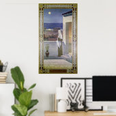 聖ジェネヴィエーヴが眠れる街を見守る ポスター (ホームオフィス)