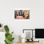 聖ジェロームがエルサレムの聖シリルに現れる, 14 ポスター (ホームオフィス)