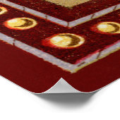 聖ジェロームがライオンと(鳥)ショウジョウコウカンチョウする(P 004) ポスター (角)