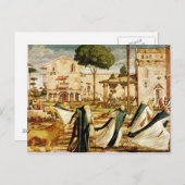 聖ジェロームとライオン修道院， 1501-09 ポストカード (正面/裏面)