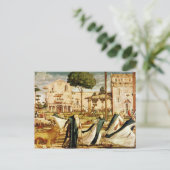 聖ジェロームとライオン修道院， 1501-09 ポストカード (スタンド正面)