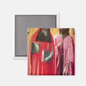 聖ジェロームと洗礼者の聖ヨハネ， c.1428-29 マグネット (正面/裏面)