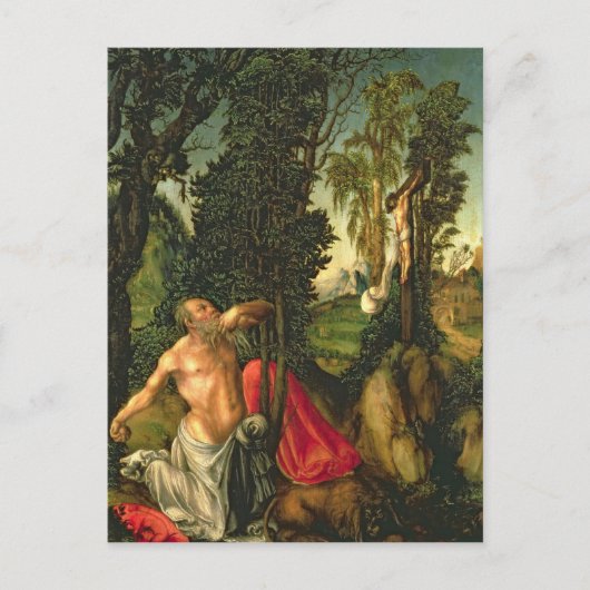 聖ジェロームの懺悔， 1502 ポストカード (正面)