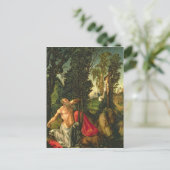 聖ジェロームの懺悔， 1502 ポストカード (スタンド正面)