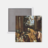 聖ジェロームの最後の聖餐式， 1614 マグネット (正面/裏面)