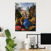 聖ジェロームの荒野をダラー ポスター (ホームオフィス)