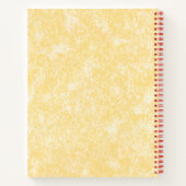 聖ジェロームはライオンとの(鳥)ショウジョウコウカンチョウとして(P 004)聖なる書物、 経典 ノートブック (裏面)