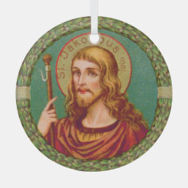 聖ジェームス素晴らしト(JMAS 04) ガラスオーナメント