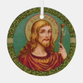 聖ジェームス素晴らしト(JMAS 04) ガラスオーナメント (裏面)