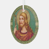 聖ジェームス素晴らしト(JMAS 04) ガラスオーナメント (正面左)