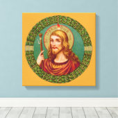 聖ジェームス素晴らしト(JMAS 04) キャンバスプリント (インサイチュ (ウッドフロア))