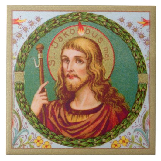 聖ジェームス素晴らしト(JMAS 04) タイル (正面)