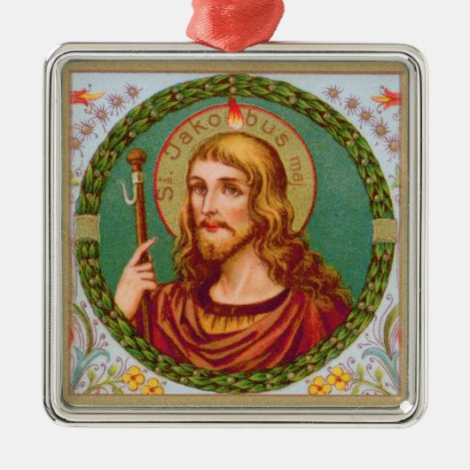 聖ジェームス素晴らしト(JMAS 04) メタルオーナメント (正面)
