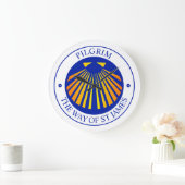 聖ジェームズ巡礼の道  ラージ壁時計 (ホーム)