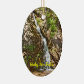 聖ジム秋、南カリフォルニアの滝、 セラミックオーナメント (右)