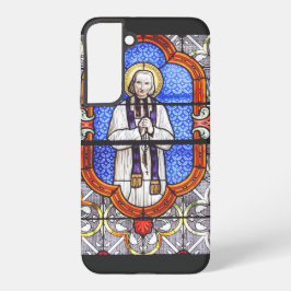 聖ジャン・ヴィアンネイ プレミアム ソウルガイド アートプリント SAMSUNG GALAXY S22+ケース