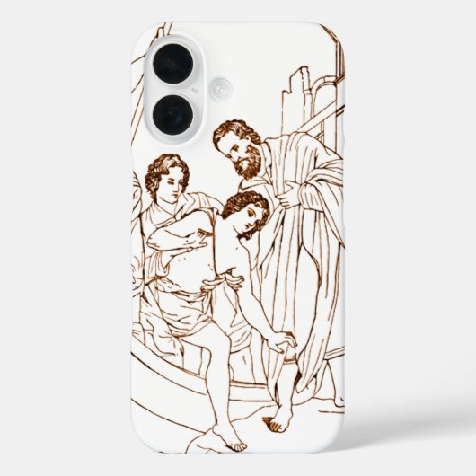 聖ジュリアン接待の寓話 Case-Mate iPhoneケース (裏面)