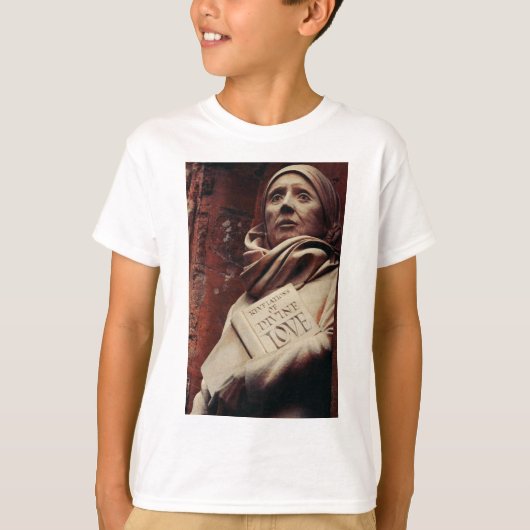 聖ジュリアン・オブ・ノーリッチ Tシャツ (正面)