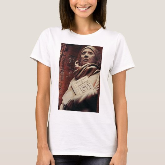 聖ジュリアン・オブ・ノーリッチ Tシャツ (正面)