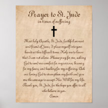 聖ジュードへの癒しと強さの祈りの言葉