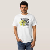 聖ジョアンナ・オブ・ザ・アルクが貧しい人々を助けた Tシャツ (正面フル)