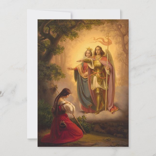 聖ジョアン・オブ・アルク 聖ミカエル カテリーナ・アレクサンドリア (正面)