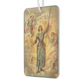 聖ジョアン・オブ・アーク聖マイケル・エンジェルス兵士 カーエアーフレッシュナー (左)