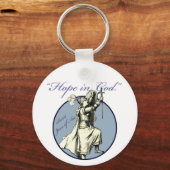 聖ジョアン・オブ・アーク – クリスチャン・キーチェーン キーホルダー (正面)