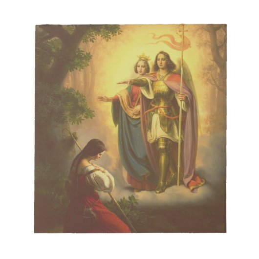 聖ジョアン・オブ・アーク ノートパッド (正面)