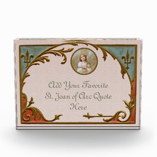 聖ジョアン・オブ・アーク・バーニング・アット・ザ・ステーキ(BF 01) フォトブロック (正面)