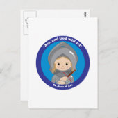 聖ジョアン・オブ・アーク ポストカード (正面/裏面)