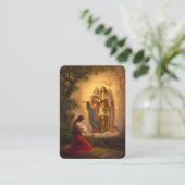 聖ジョアン・オブ・アーク・マイケル・キャサリン・ホーリー・カード 名刺 (スタンド正面)