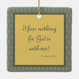 聖ジョアン・オブ・アーク(JM 28) セラミックオーナメント