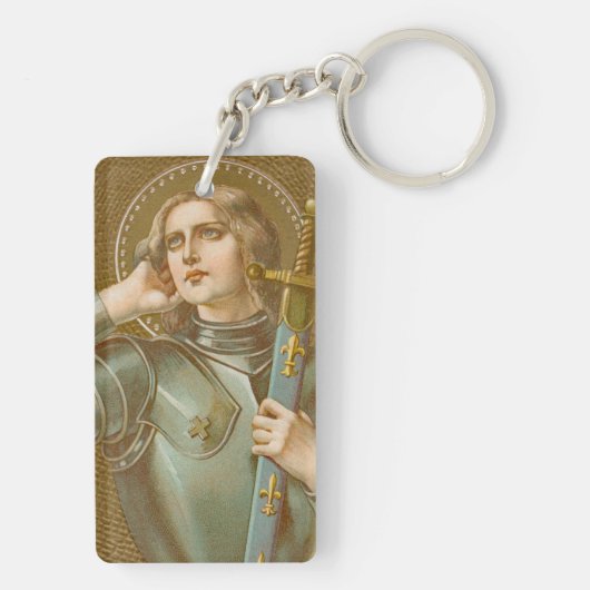 聖ジョアン・オブ・アーク(JM 28)2倍 キーホルダー (裏面)