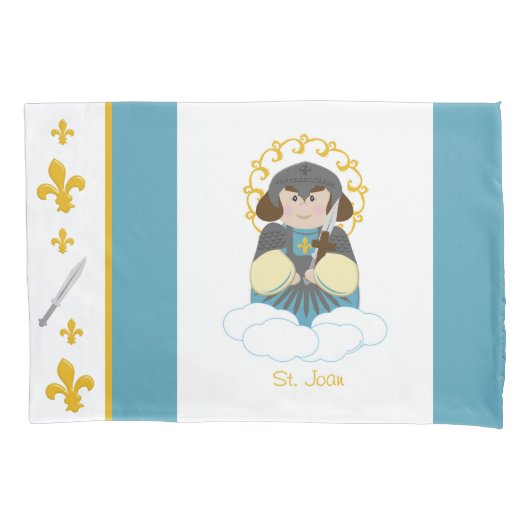 聖ジョアン 枕カバー (正面)