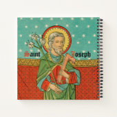 聖ジョセフの上半身(詳細、VVP 09) ノートブック (裏面)