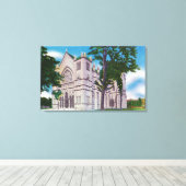 聖ジョセフ大聖堂の無気表情な眺め キャンバスプリント (インサイチュ (ウッドフロア))