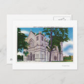 聖ジョセフ大聖堂の無気表情な眺め ポストカード (正面/裏面)