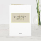 聖ジョセフ挨拶カード(内部祈りの言葉付) カード (裏面)