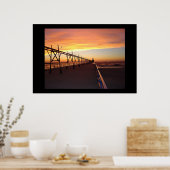 聖ジョセフ桟橋ライトMI HI RES ポスター (キッチン)