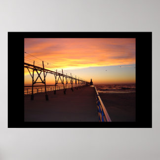 聖ジョセフ桟橋ライトMI HI RES ポスター